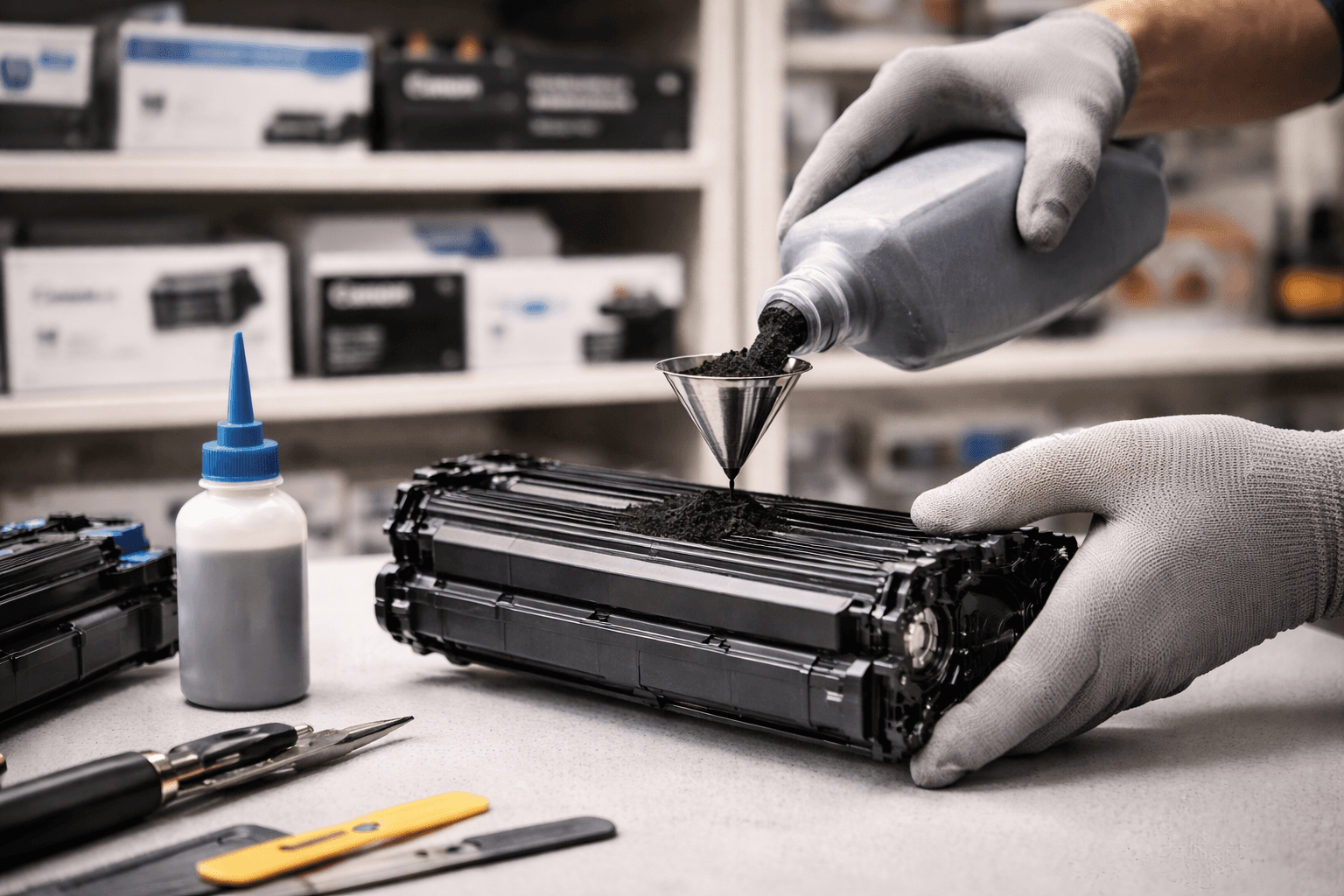 Profesyonel toner dolumu hizmeti